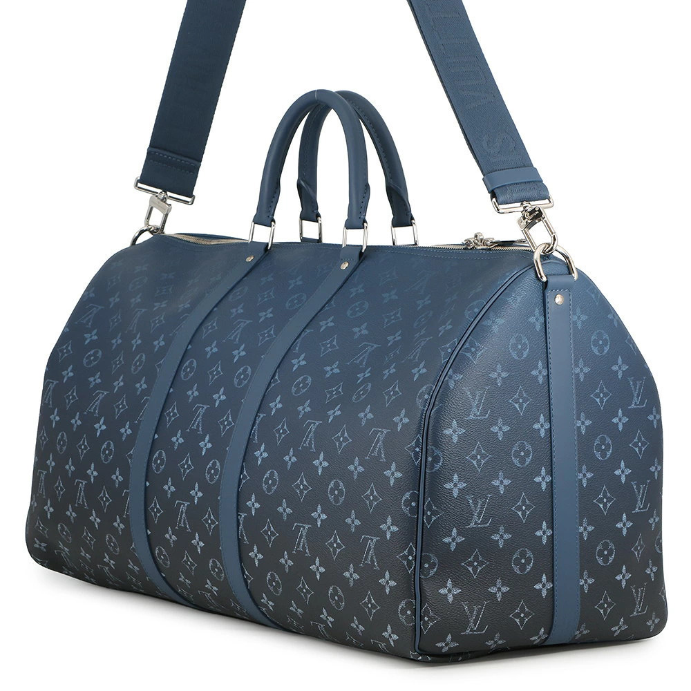 Louis Vuitton Monogram Bag Keepall Bandoulire Boston Gradient Brown